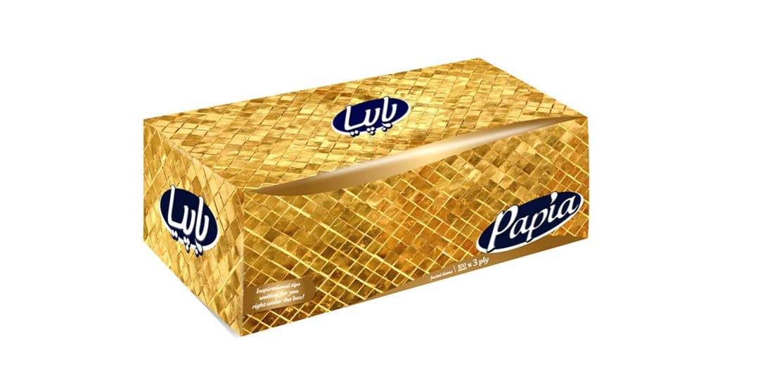 دستمال کاغذی پاپیا جعبه ای با قدرت جذب بالا